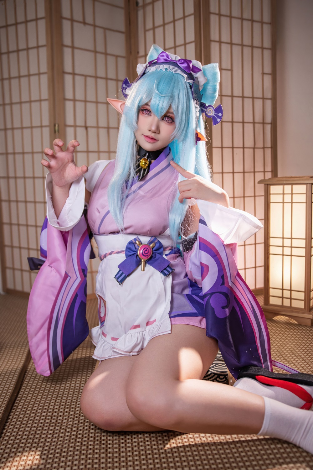 Nai_奈绯-原神-梦见月瑞希[46P+6V] 写真散本 预览2图