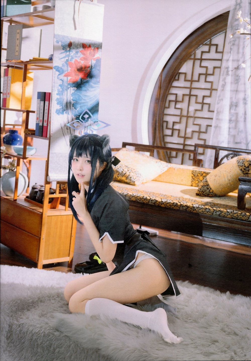 花卷卷卷卷卷wwww-蔚蓝档案-幼瞬[26P] 写真散本 预览2图