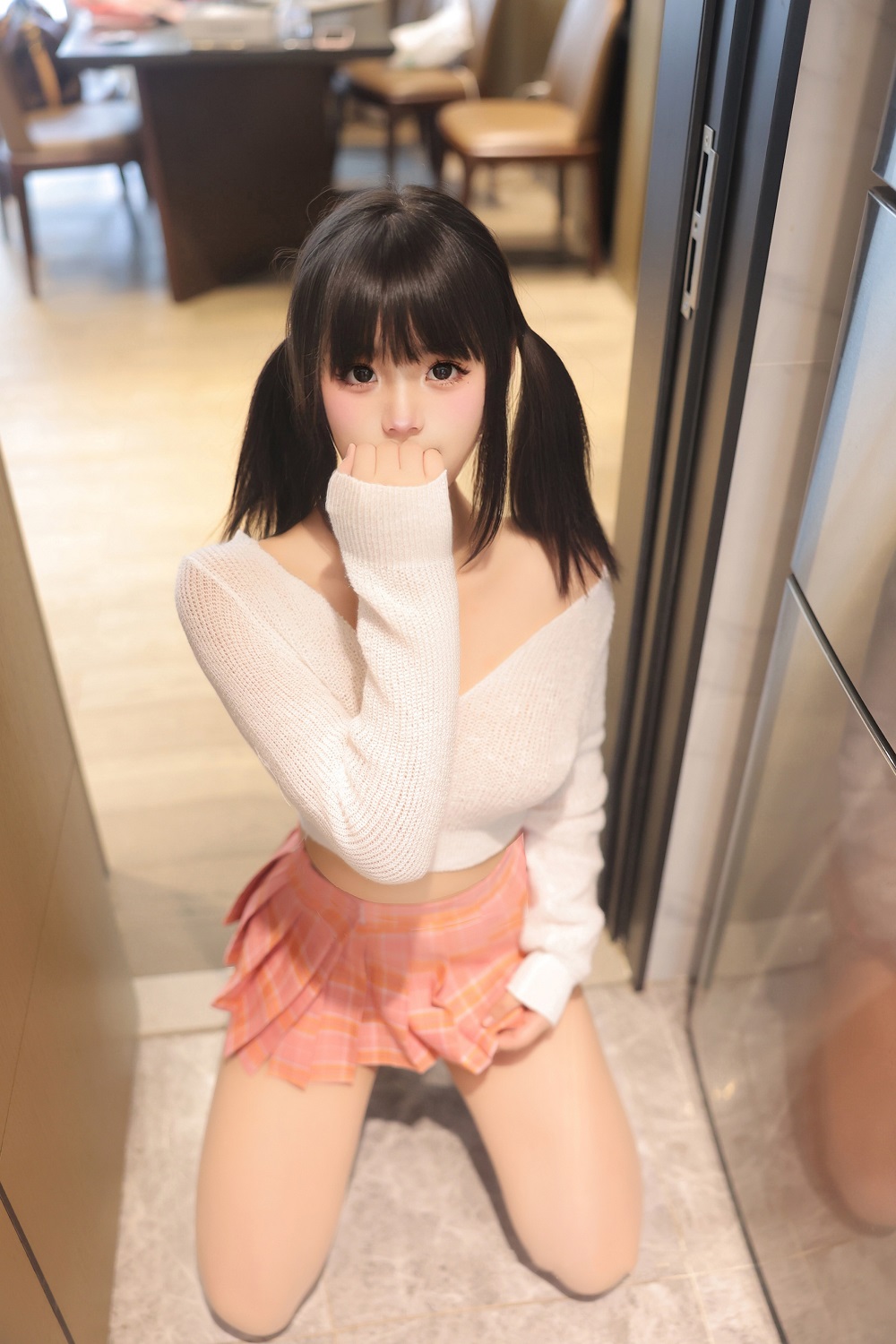 姚若兮vay-内购助力作品-纯欲双马尾肉丝短裙[82P+1V] 写真散本 预览2图
