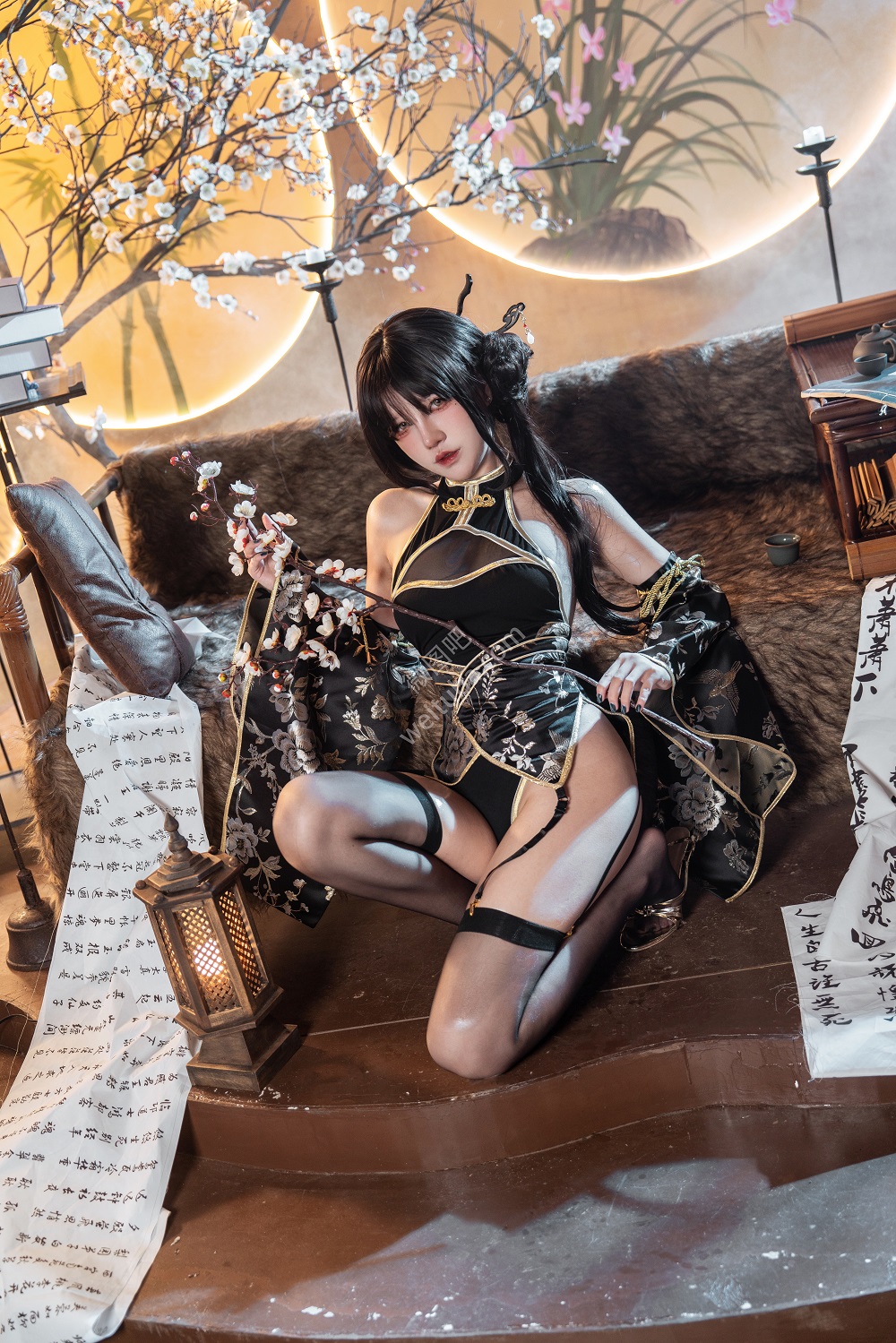 阿薰kaOri-如烟[111P+11V] 稀缺图包 预览2图
