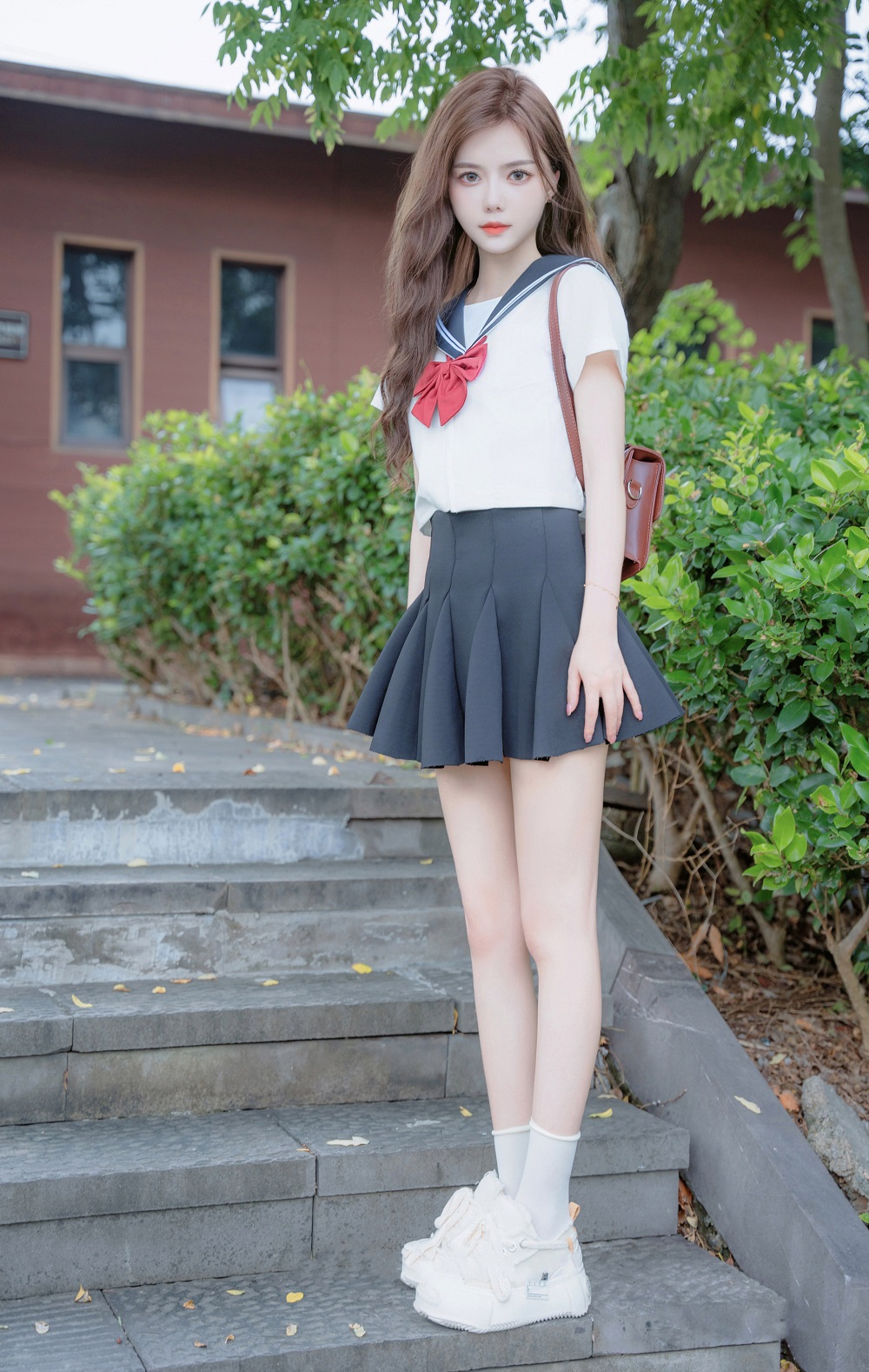拍黄瓜girl-内购助力作品-JK制服白短袜[93P+2V] 写真散本 预览1图