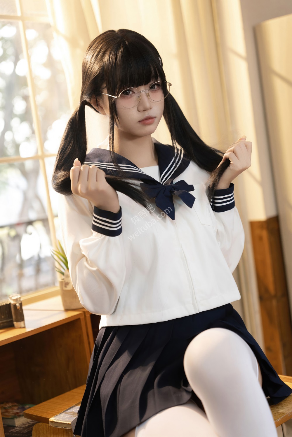 柒柒_Lust77-放课后的同桌[111P] 稀缺图包 预览1图
