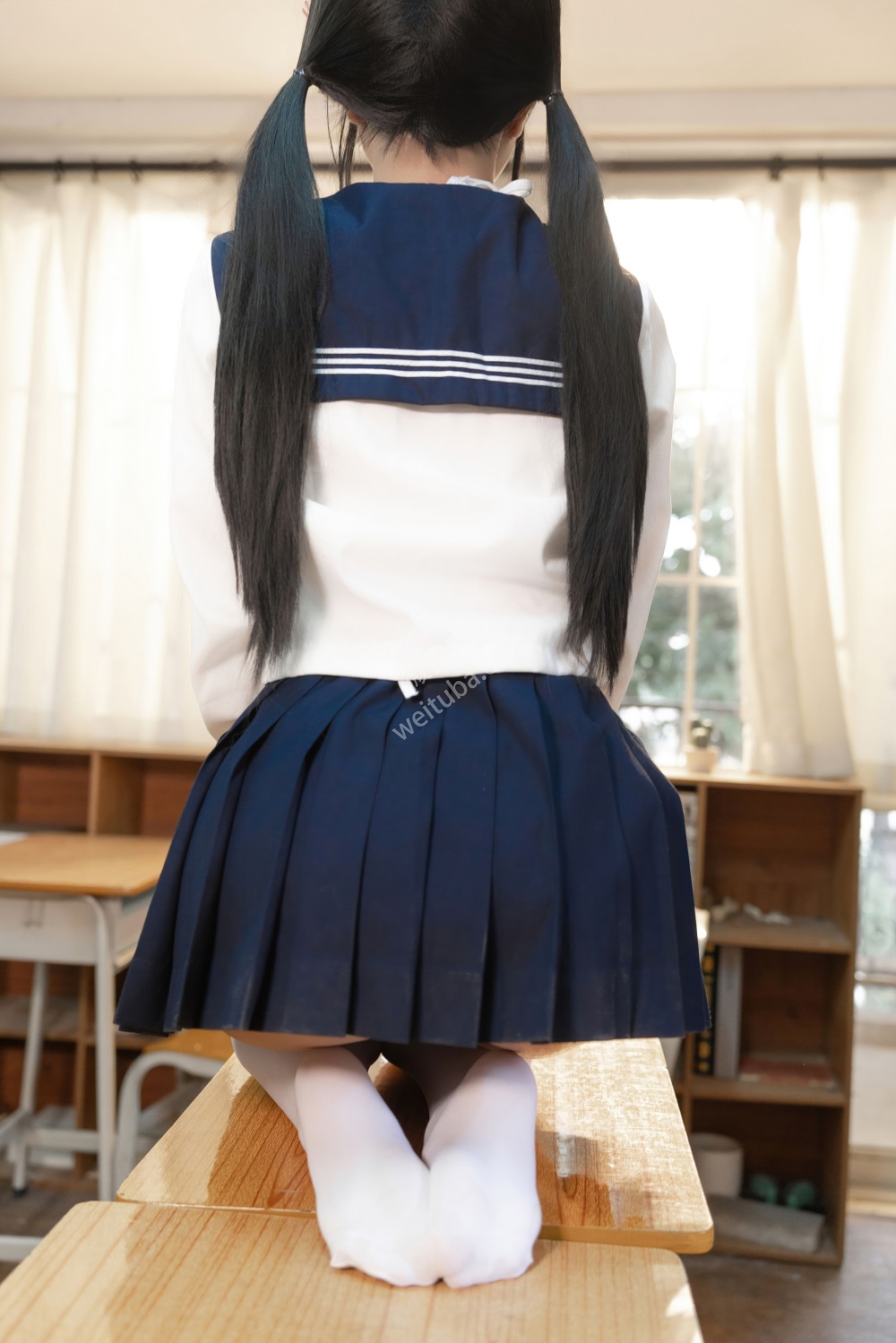 柒柒_Lust77-放课后的同桌[111P] 稀缺图包 预览2图