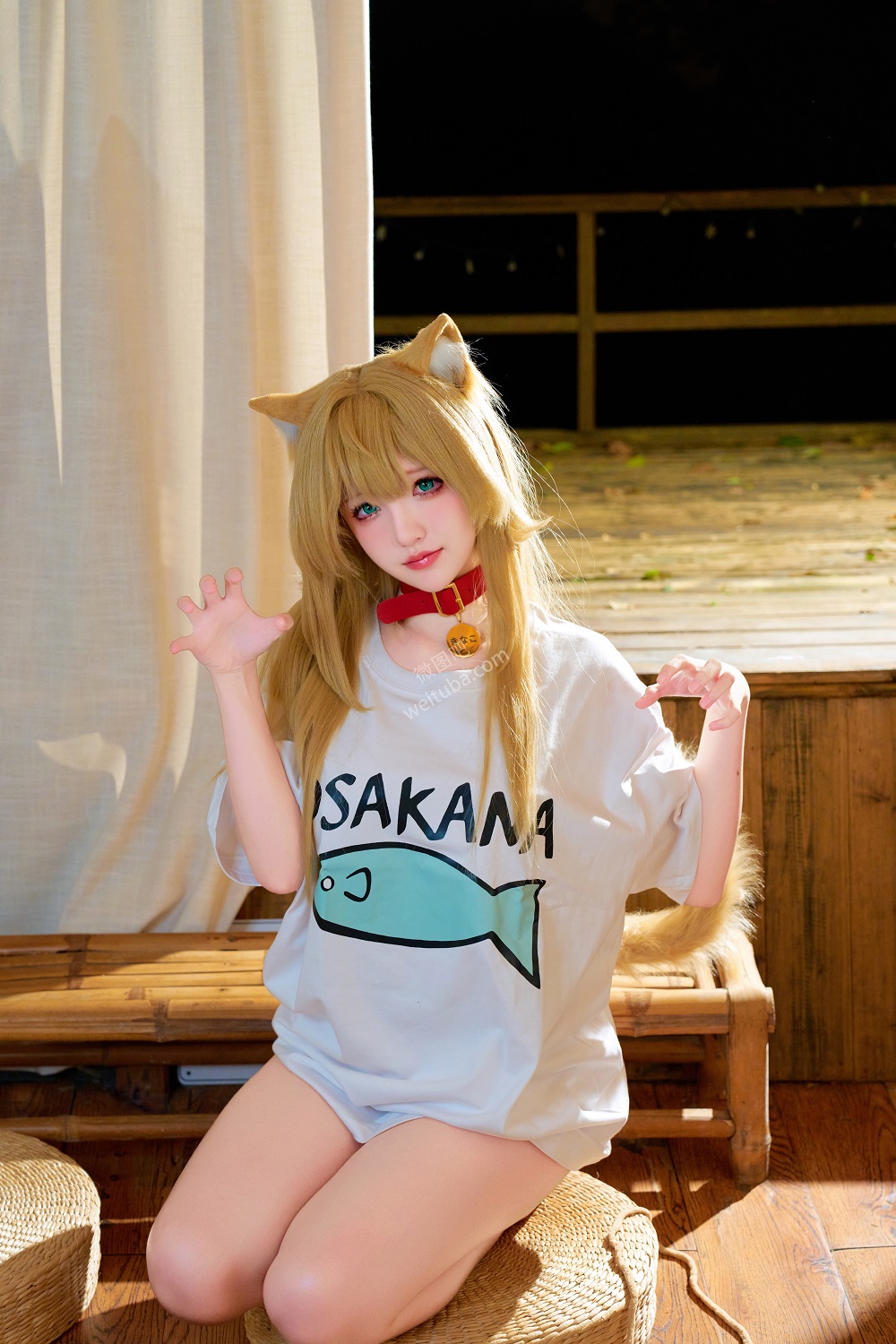 阿薰kaOri-40猫·黄豆粉[212P+3V] 稀缺图包 预览2图