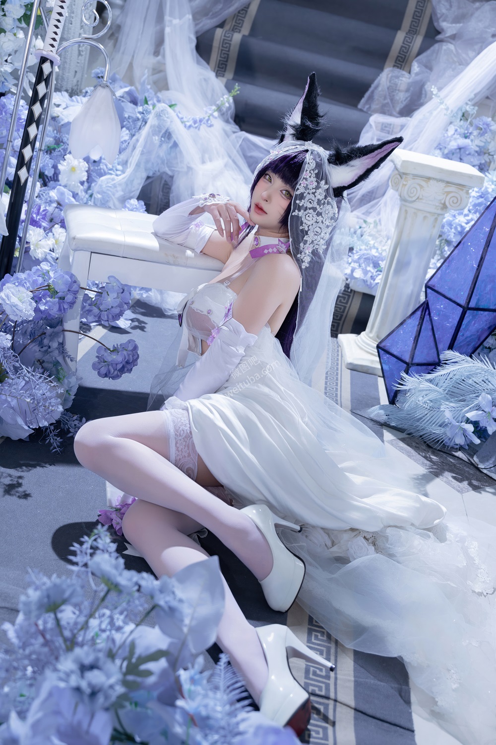 清水由乃-武藏紫藤花[51P+1V] 稀缺图包 预览3图