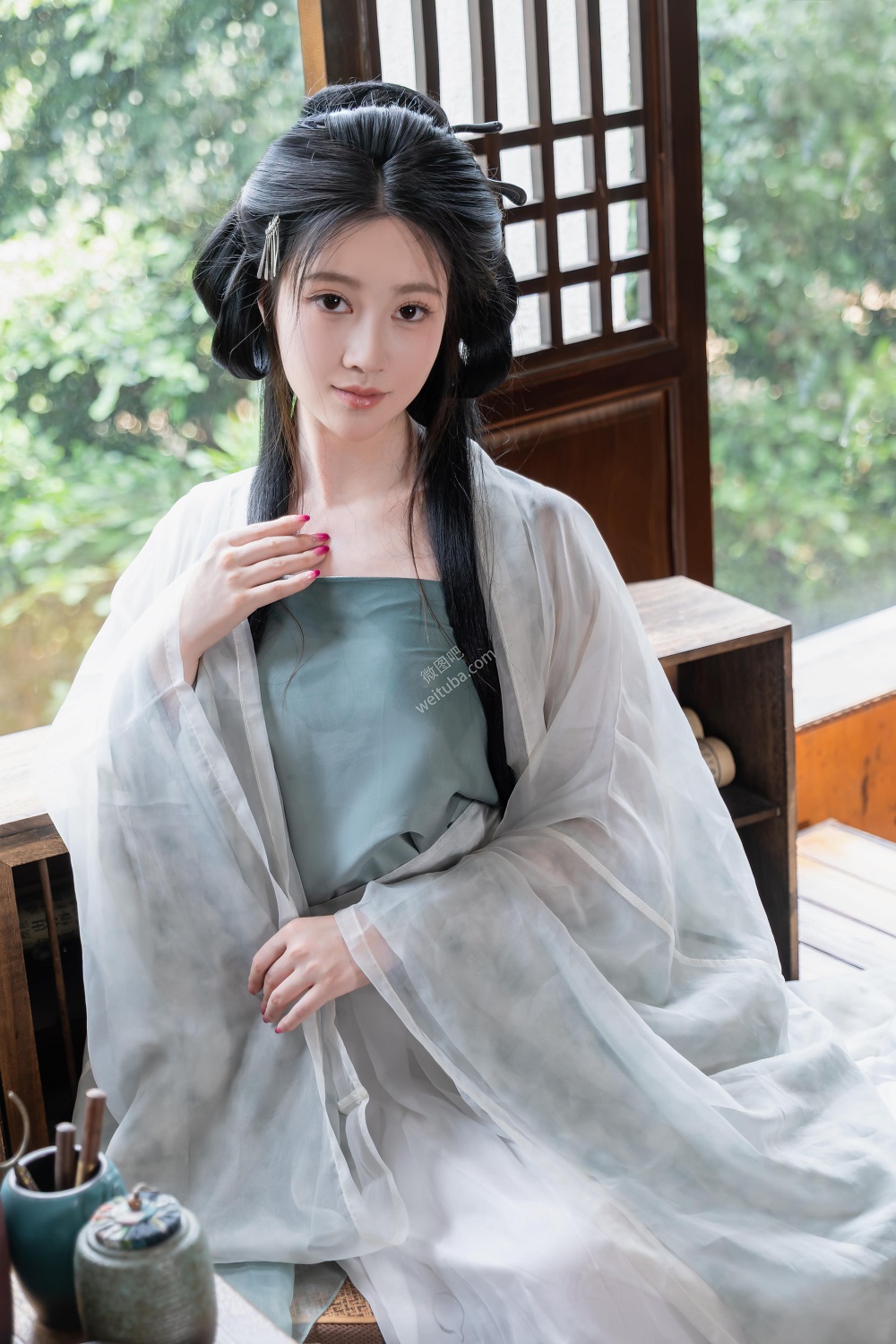 年年nnian-浣花溪[80P] 稀缺图包 预览2图