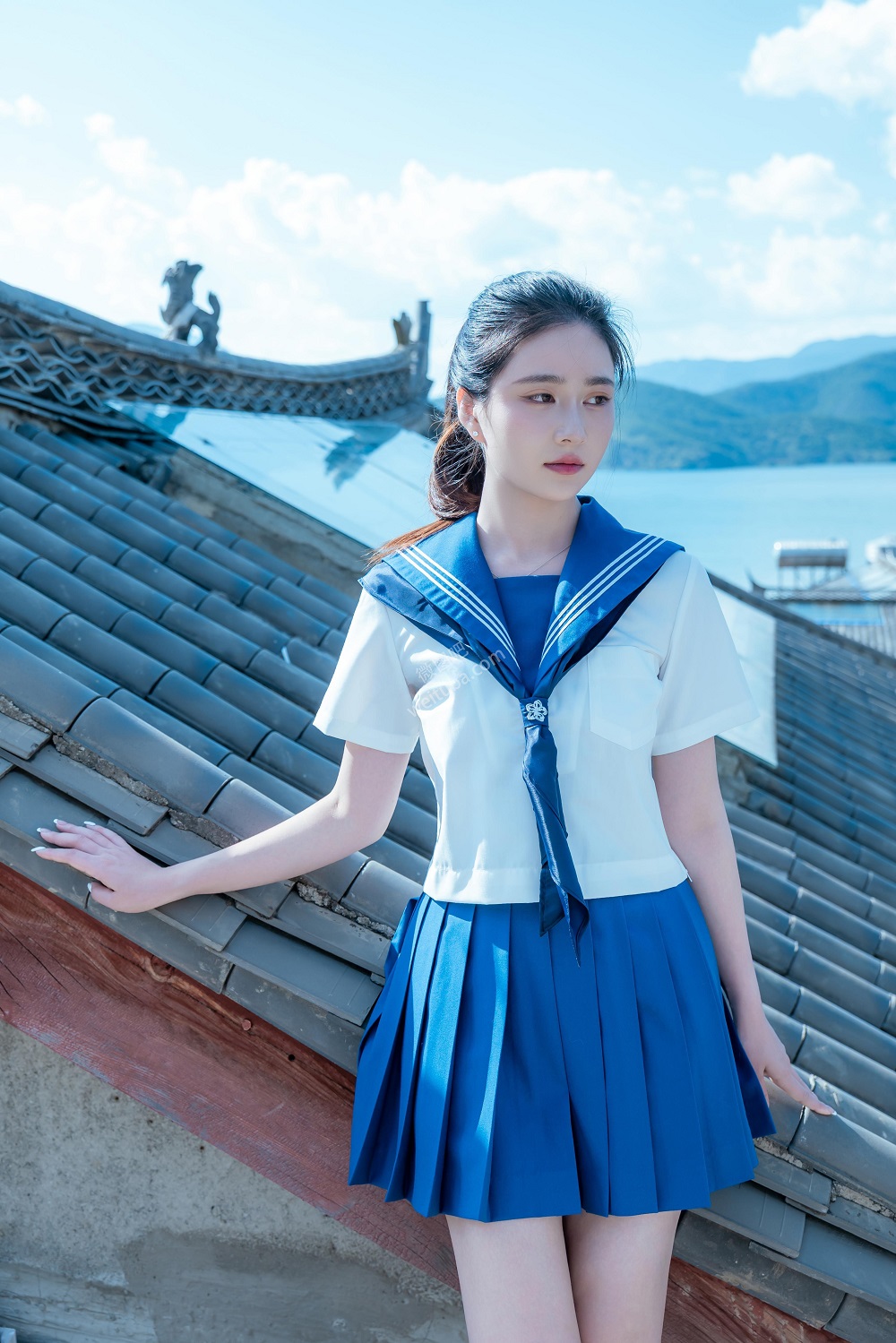 年年nnian-泡沫之夏JK篇[80P] 稀缺图包 预览2图