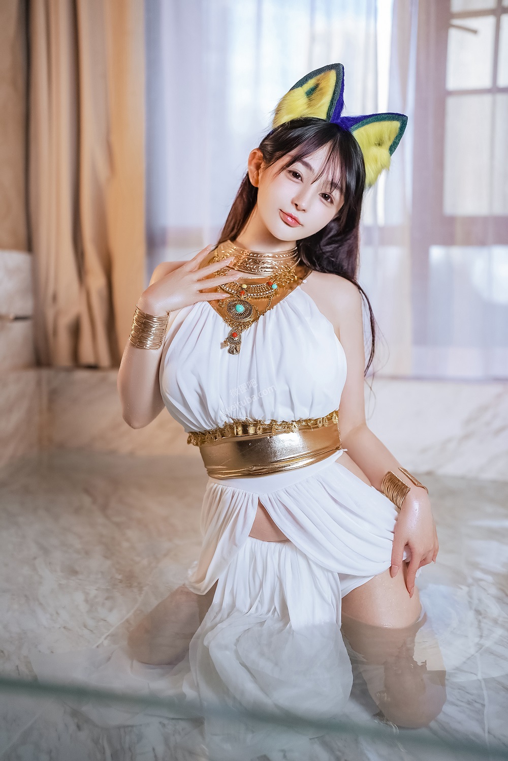 桜井宁宁-白色猫娘[132P] 稀缺图包 预览3图