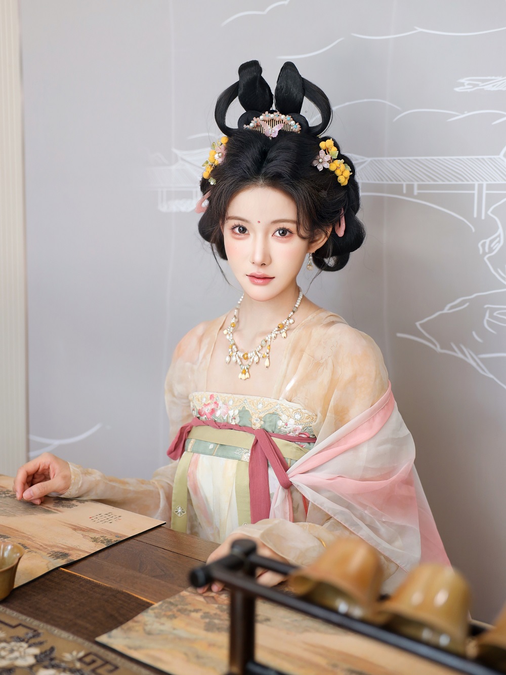 梨霜儿-内购助力作品-古风唐装[112P] 写真散本 预览1图